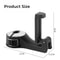 Car Headrest Phone Holder Hidden Rear Seat Lock Hook Multi Functional Mobile Holder For Vehicle 4