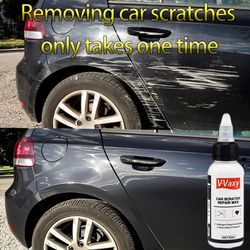 v-vaxy car scratch remover wax, polishing compound, rust cleaning agent for auto paint and wheel hub repair