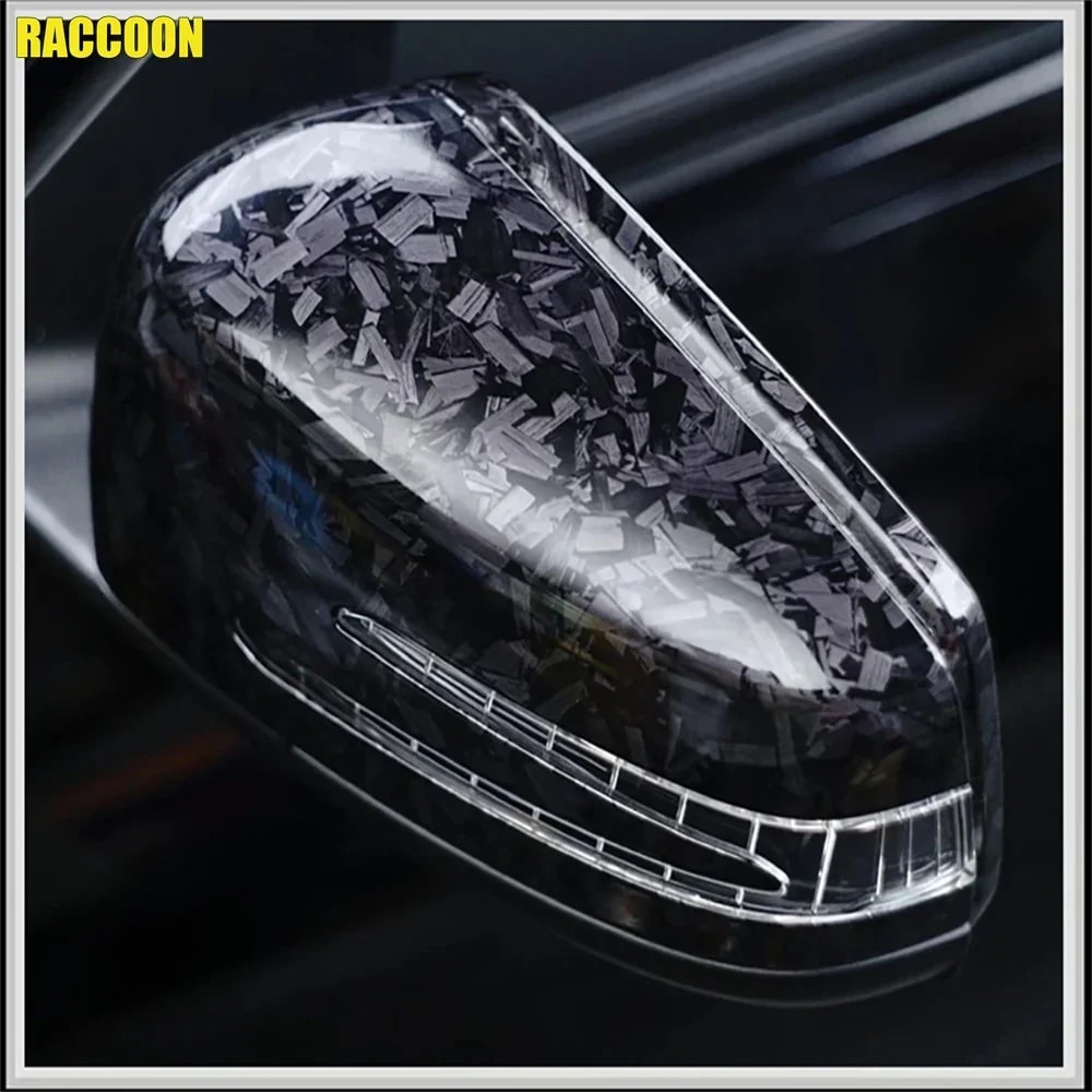 Forged Carbon Fiber Glossy Black Vinyl Wrap, Car and Bike Styling Film, Universal Wrap Sticker