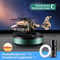 Solar Helicopter Car Air Freshener, Propeller Rotating Perfume Diffuser, Stylish Auto Interior Decoration