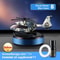 Solar Helicopter Car Air Freshener, Propeller Rotating Perfume Diffuser, Stylish Auto Interior Decoration