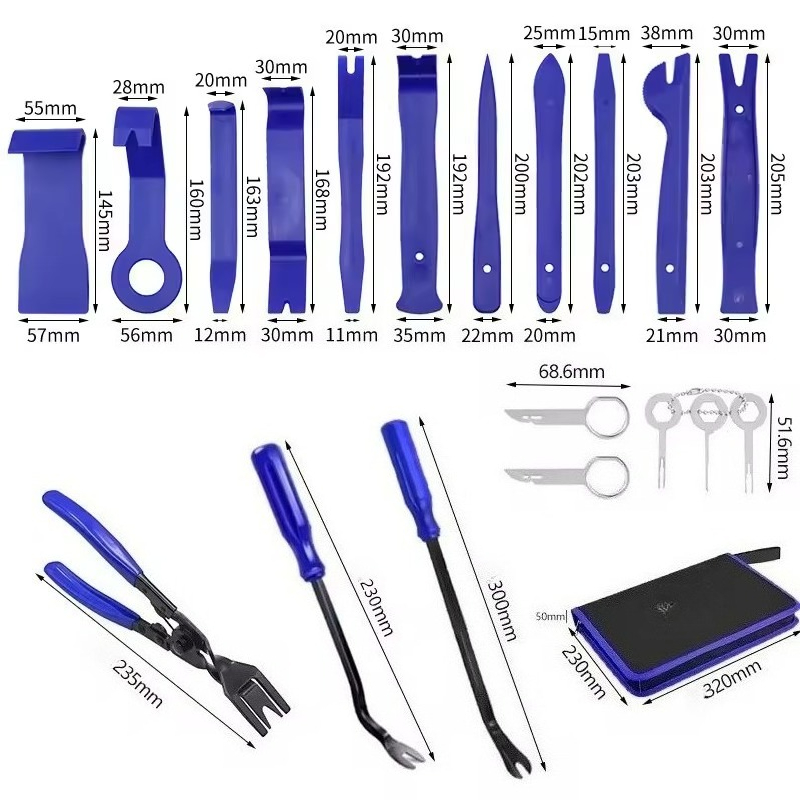 Car Hand Tool Set Car Disassembly Tools Kit Stereo Repair DVD Repair Tool Dashboard Removal Tools I 3