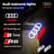 LED Car Door Projector Lights, Welcome Lamps for Audi Sline, Premium Door Light Decoration