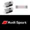 LED Car Door Projector Lights, Welcome Lamps for Audi Sline, Premium Door Light Decoration