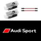 LED Car Door Projector Lights, Welcome Lamps for Audi Sline, Premium Door Light Decoration