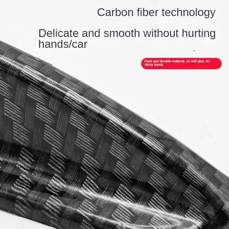 Car EVO Style PP Roof Shark Fins Spoiler Wing Kit, UV Protected, Weatherproof Vortex Generator