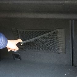 audi accessories car trunk storage net, organizer bag, a3, a4, a5, a6, q3, q5, q7, s line, tt, quattro