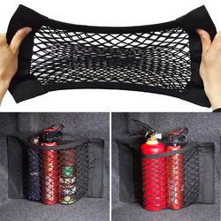 renault car trunk organizer net, storage box bag sticker for megane, duster, logan, clio, laguna, sandero, scenic