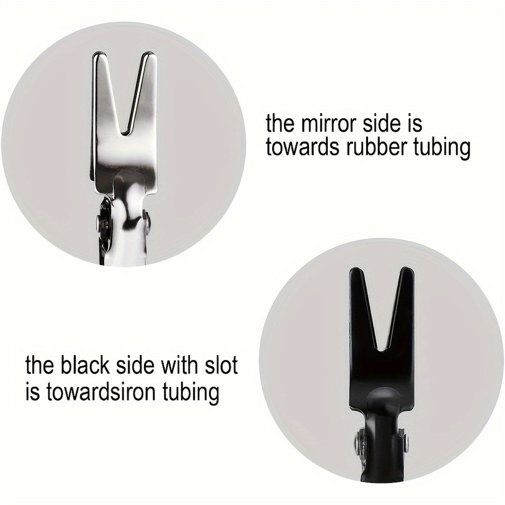 Fuel Hose Tube Clamp Automobile Pipe Separation Pliers Oil Pipe Buckle Removal Tool Car Tubing Tigh 3