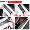 Carbon Fiber Auto Door Sill Protector, 3D Waterproof Car Sticker, Anti-Scratch Car Accessories