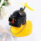 Small Yellow Duck Car Broken Wind Helmet Cute Car Decoration Wind Breaking Cycling Decor 14
