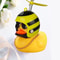 Small Yellow Duck Car Broken Wind Helmet Cute Car Decoration Wind Breaking Cycling Decor 13