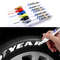 Waterproof Car Tyre Paint Marker Permanent Oily Pen For Bike Auto Metal Graffiti Touch Up Tire Mark 2