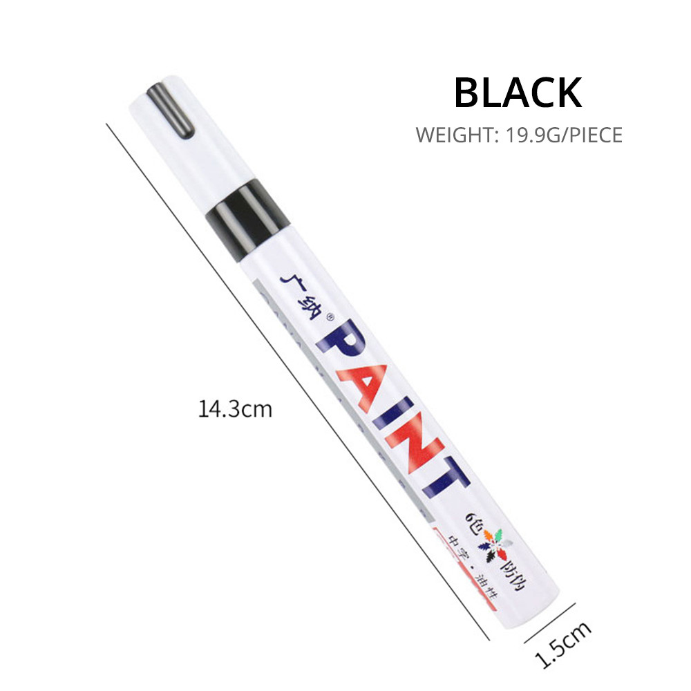 Waterproof Car Tire Marker White Paint Pen For Auto Wheel Rubber Tyre Permanent Oily Mark Pen 13