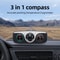 Car Compass, Thermometer Hygrometer, Ornaments Decoration for Auto Boat Vehicles Interior