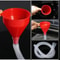 Telescopic Car Refueling Funnel, Universal Oil Funnel with Detachable Hose for Motorcycle and Engine