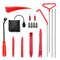 Thickened Car Wedge Pump Locksmith Door Air Cushion Emergency Open Tool Kit With Long Reach Grabber 7