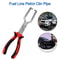 Fuel Line Disconnect Pliers, Car Repair Tool, Filter Hose Clamp, Gasoline Pipe Joint Fittings, Steel Petrol Calipers