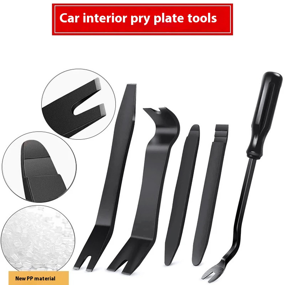 No Scratch Auto Trim Removal Tool Kit Plastic Pry Tool Set Interior Door Panel And Clip Fastener Re 2
