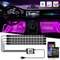 LED Neon Car Ambient Foot Lights Wireless Remote APP Music Control Auto RGB Interior Decorative Lam 0