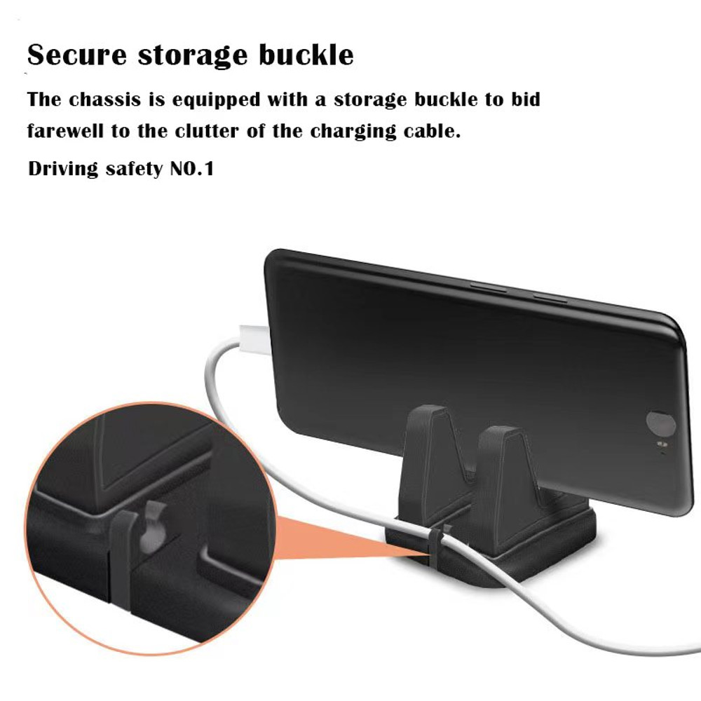 Universal 360 Rotatable Mobile Holder Car Bracket Mount Stand Non Slip GPS Navigation Phone Support 4