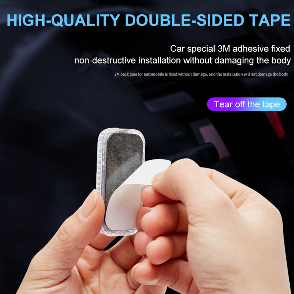 Wireless LED Touch Light, USB Car Interior Lamp, Mini Ceiling and Door Lighting for Trunk and Storage Box