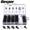 Car Body Push Retainer Kit Auto Fastener Clips Mixed Bumper Rivet Set Door Trim Panel Car Clips Box 0