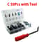 Car Body Push Retainer Kit Auto Fastener Clips Mixed Bumper Rivet Set Door Trim Panel Car Clips Box 3