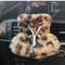 Labubu Doll Car Seat Cute Doll Safety Seat Car Air Vent Aromatherapy Decoration Interior Accessory 8