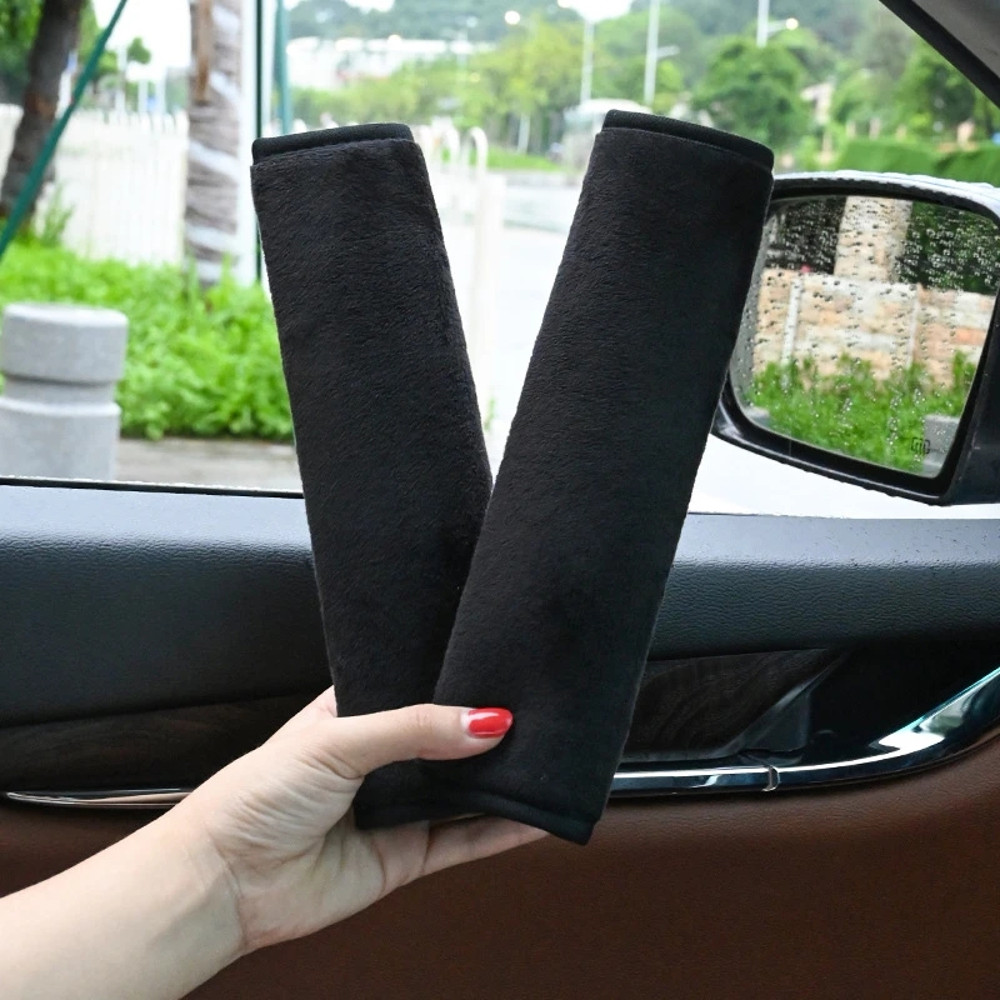 Car Shoulder Pad Seat Belt Covers Car Accessories Accesorios Coche For Adults Youth Kids Interior 0