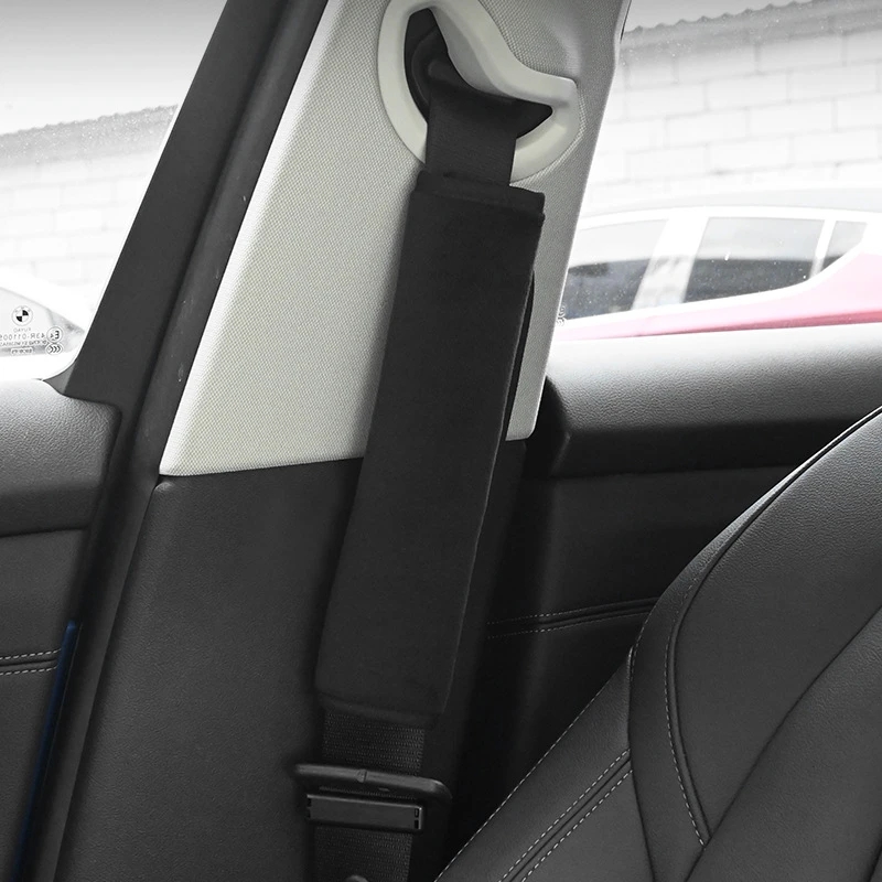 Car Shoulder Pad Seat Belt Covers Car Accessories Accesorios Coche For Adults Youth Kids Interior 1