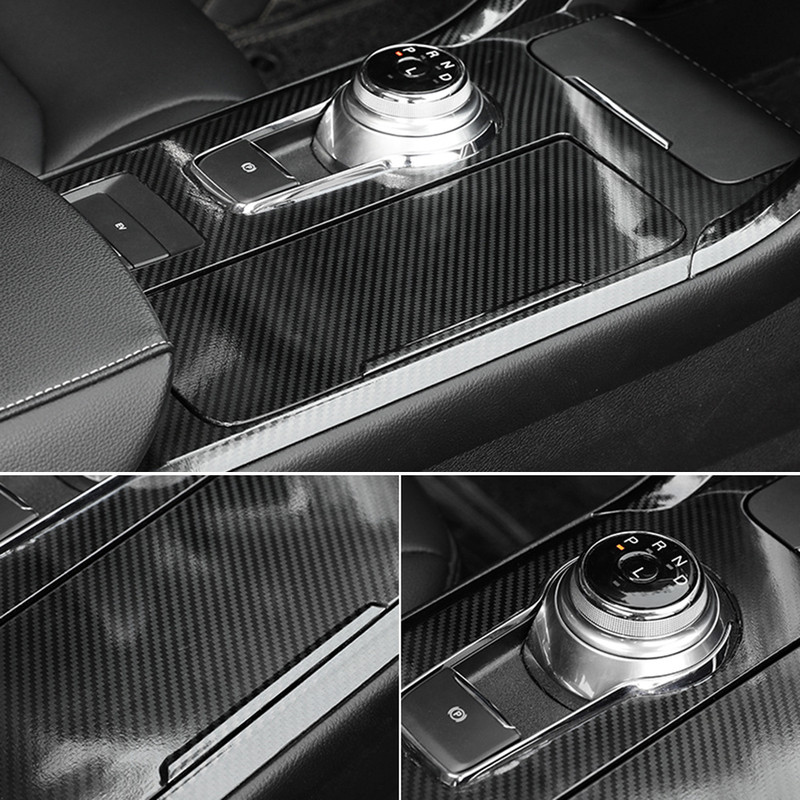 Glossy Black Carbon Fiber Wrap Matte Car Body Foil Auto Accessories Sticker Motorcycle Decoration F 1