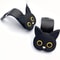 3D Cartoon Cat Car Seat Headrest Hooks, Cute Universal Car Organizer for Bags, Purses, Coats