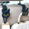 3D Cartoon Cat Car Seat Headrest Hooks, Cute Universal Car Organizer for Bags, Purses, Coats
