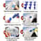 Paintless Dent Removal Kit Car Dent Repair Puller Set Auto Body Mechanical Sheet Metal Hand Tools 2