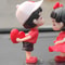 Car Decoration Cute Cartoon Couples Action Couple Cute Ornaments For Car Cute Lovely Kiss Dashboard 5