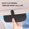 Auto Sun Visor Suede Glasses Holder Car Glasses Case Universal Sunglasses Clip Card And Ticket Hold 3