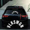Vinyl Text Style Car Stickers Rear Wiper Window Decorative Decals Car Styling For Truck Motorbike H 2