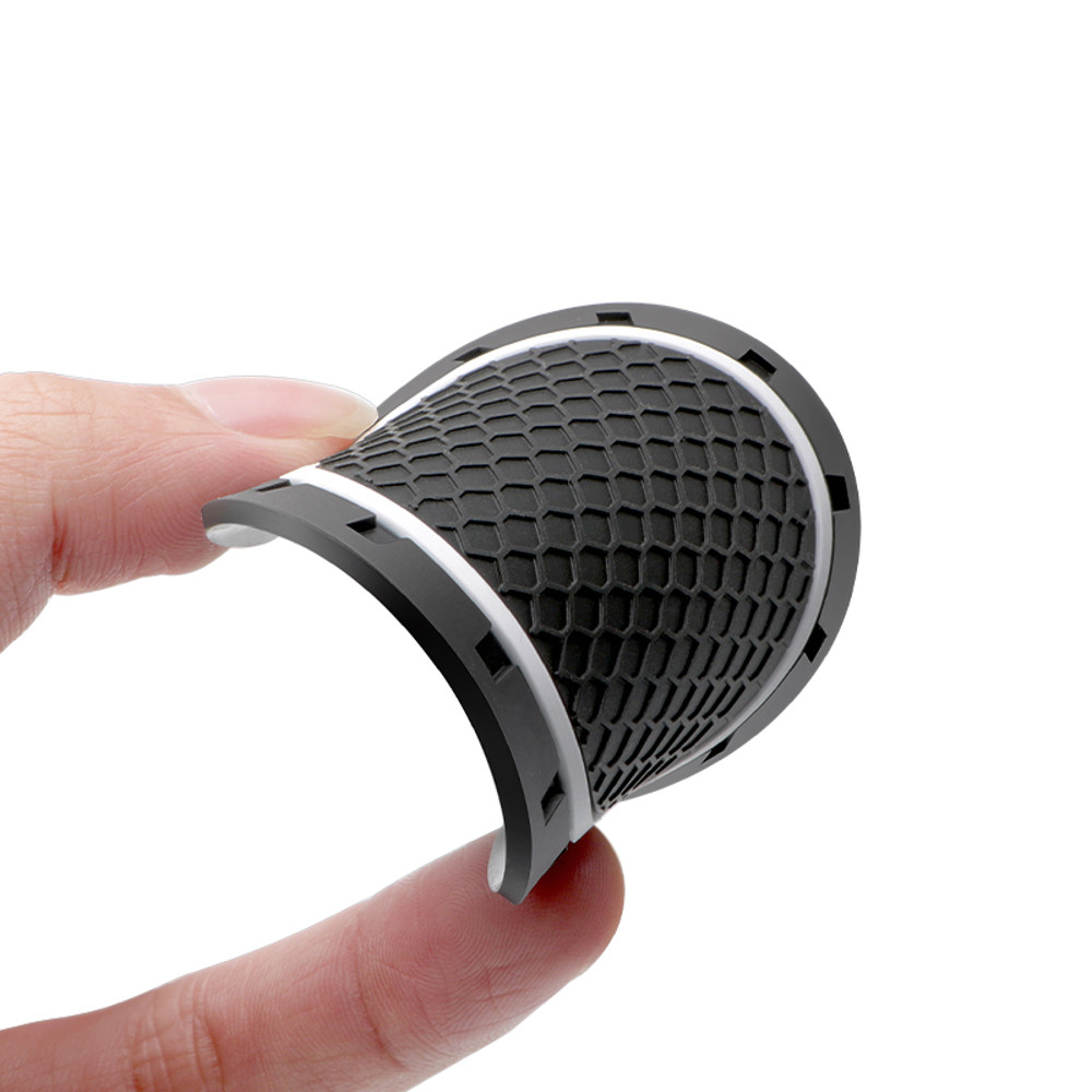 Silica Gel Car Coaster Waterproof Anti Slip Pad Water Cup Bottle Holder For Audi A Series And Q Ser 4