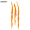 PVC Carving Vinyl Decal Ghost Claw Scratch Stripe Auto Body Decorative Stickers Headlight Car Styli 5