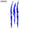 PVC Carving Vinyl Decal Ghost Claw Scratch Stripe Auto Body Decorative Stickers Headlight Car Styli 11