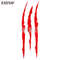 PVC Carving Vinyl Decal Ghost Claw Scratch Stripe Auto Body Decorative Stickers Headlight Car Styli 13