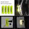 Reflective Fluorescent Car Stickers, Safety Warning Strips