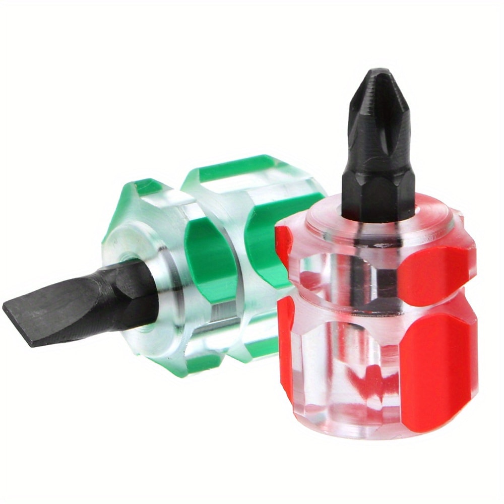 Mini Hand Tool, Car Fender Repair Tools, Short Slotted Screwdriver, Phillips Split Accessories Retrofit Kit