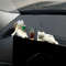 Car Dashboard Cat Ornament, Cute Healing Kitten Figurine, Resin Decorative Cat Accessories for Car Interior