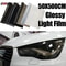 Smoke Black Headlight Taillight Vinyl Wrap Transparent Film Car Sticker Light Tint Foil Lamp Cover 0