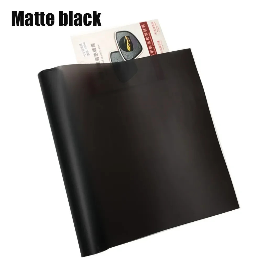 Smoke Black Headlight Taillight Vinyl Wrap Transparent Film Car Sticker Light Tint Foil Lamp Cover  7