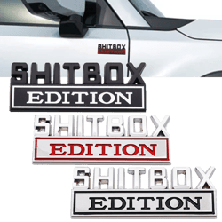 emblem, 3d zinc alloy car badge, tail and side sticker accessories