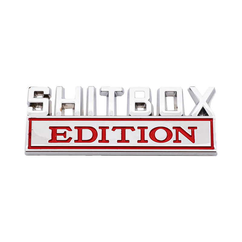 Emblem, 3D Zinc Alloy Car Badge, Tail and Side Sticker Accessories