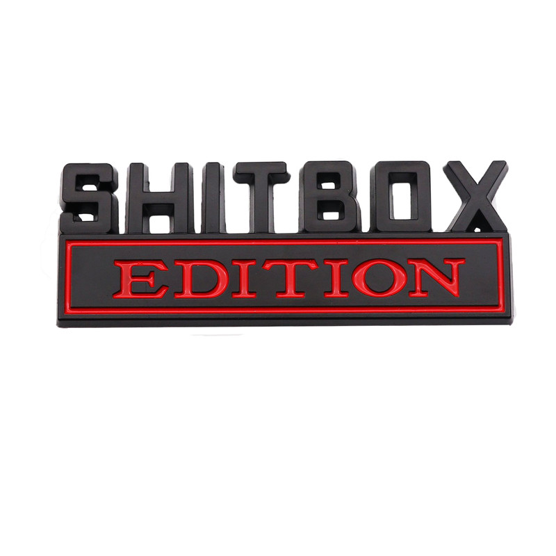 Emblem, 3D Zinc Alloy Car Badge, Tail and Side Sticker Accessories